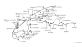 Diagram for 1980 Nissan 720 Pickup Parking Brake Cable - 36400-44W01