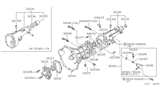 Diagram for 1985 Nissan 720 Pickup Automatic Transmission Shift Position Sensor Switch - 32006-D0120