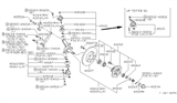 Diagram for Nissan 720 Pickup Wheel Bearing Dust Cap - 40234-F1701