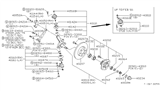 Diagram for 1984 Nissan 720 Pickup Wheel Bearing Dust Cap - 40234-F1701