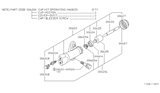 Diagram for 1984 Nissan 720 Pickup Clutch Slave Cylinder - 30620-01W01