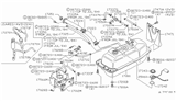 Diagram for Nissan 720 Pickup Fuel Tank Lock Ring - 17343-14800