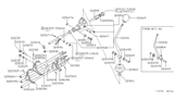 Diagram for 1989 Nissan Pathfinder Shift Knob - 32865-15L00