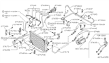 Diagram for Nissan 720 Pickup A/C Condenser - 92100-10W02