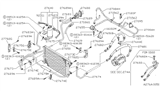 Diagram for 1986 Nissan 720 Pickup A/C Hose - 92490-10W60