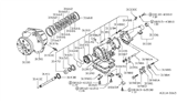 Diagram for Nissan Torque Converter - 31100-X6607