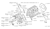 Diagram for Nissan 720 Pickup Timing Cover Gasket - 13044-J2001