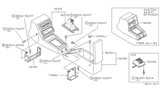 Diagram for Nissan 720 Pickup Shift Indicator - 96940-01W05