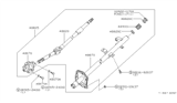 Diagram for Nissan 720 Pickup Intermediate Shaft - 48820-48W00