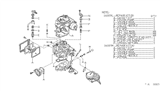 Diagram for 1985 Nissan 720 Pickup Carburetor Float - 16009-61W00