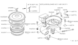 Diagram for 1986 Nissan 720 Pickup Air Intake Coupling - 16582-29W02