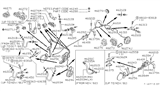 Diagram for 1984 Nissan 720 Pickup Brake Line - 46214-89911