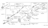 Diagram for 1983 Nissan 720 Pickup Intermediate Shaft - 48980-20W01