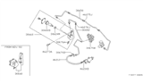 Diagram for Nissan 720 Pickup Clutch Hose - 46201-89912