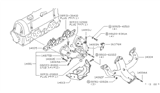 Diagram for Nissan 720 Pickup Intake Manifold - 14003-W5856