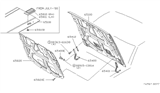 Diagram for 1986 Nissan 720 Pickup Hood - 65100-80W00