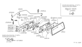 Diagram for 1982 Nissan 720 Pickup Instrument Cluster - 24850-48W81