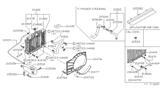 Diagram for 1984 Nissan 720 Pickup Cooling Hose - 21501-10W10