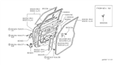 Diagram for 1982 Nissan 720 Pickup Door Seal - 80830-01W00