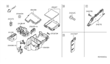 Diagram for 2007 Nissan Sentra Relay Block - 24384-ET80A