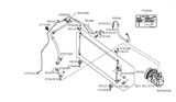 Diagram for Nissan Sentra A/C Condenser - 92100-ZE80A