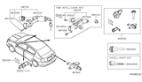 Diagram for 2012 Nissan Pathfinder Car Key - H0564-JG00A