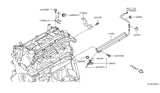 Diagram for Nissan Sentra Fuel Injector - 16600-EN200