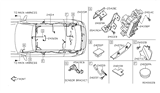 Diagram for Nissan Sentra Fuse Box - 24350-ZJ60A