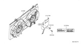 Diagram for 2010 Nissan Sentra Fan Blade - 21481-ET000