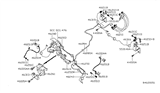 Diagram for 2008 Nissan Sentra Brake Line - 46316-ET000