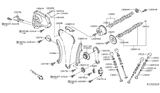 Diagram for 2009 Nissan Sentra Cam Gear - 13025-JA01A