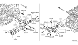 Diagram for 2010 Nissan Versa Thermostat Housing - 11061-ZJ60A