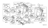 Diagram for Nissan Sentra Cup Holder - 88716-ZT51A