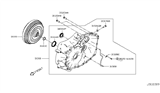 Diagram for 2008 Nissan Sentra Bellhousing - 31300-1XF0D