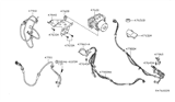 Diagram for 2009 Nissan Sentra Speed Sensor - 47911-ZT00A