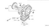 Diagram for 2010 Nissan Sentra Torque Converter - 31100-1XF01