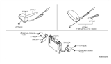 Diagram for 2007 Nissan Sentra Antenna - 28208-ET201