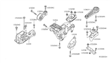 Diagram for 2014 Nissan Juke Cylinder Head Bolts - 01125-N1221