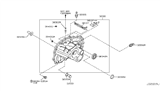 Diagram for 2010 Nissan Cube Transfer Case Seal - 38342-00QAD