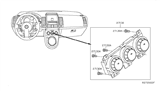 Diagram for 2007 Nissan Sentra Blower Control Switches - 27500-ET000