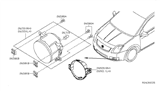 Diagram for Nissan Fog Light - 26150-EA525