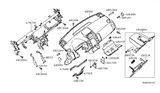 Diagram for 2012 Nissan Sentra Glove Box - 68510-ZJ60C