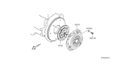 Diagram for Nissan Pressure Plate - 30210-ET000