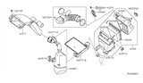 Diagram for 2009 Nissan Sentra Air Duct - 16554-ET00A