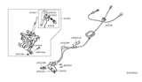 Diagram for 2012 Nissan Sentra Shift Cable - 34935-ET100