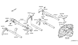 Diagram for 2012 Nissan Altima Shift Fork - 32811-JA60A