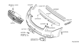 Diagram for 2008 Nissan Sentra License Plate - 96210-ET00A