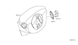 Diagram for 2009 Nissan Sentra Steering Column Cover - 48470-ET001