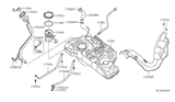 Diagram for 2009 Nissan Sentra Gas Cap - 17251-ET01A