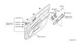 Diagram for 2012 Nissan Sentra Armrest - 80961-ET101